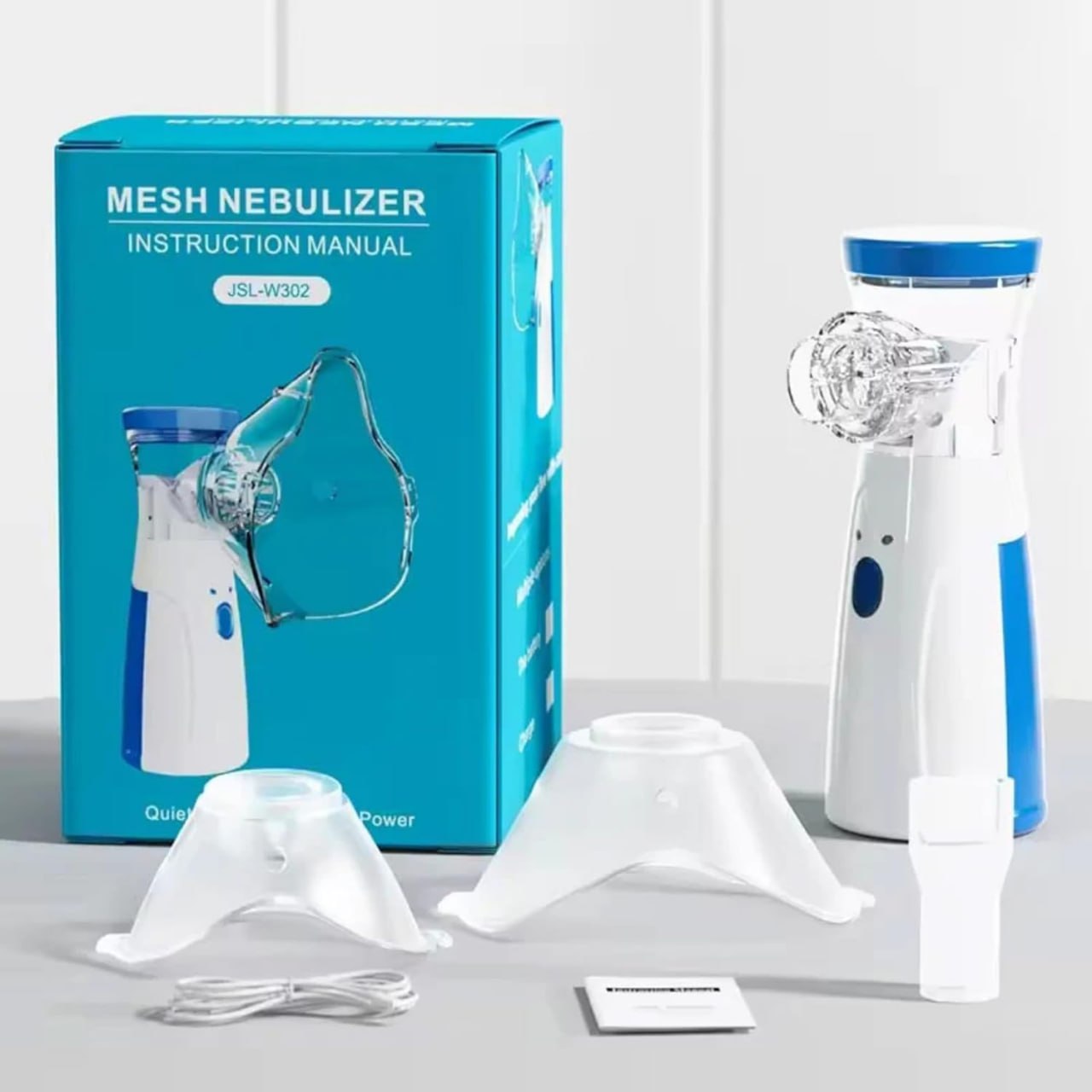 Portable Mesh Nebulizer - Rechargable Inhalation Device For adults & Kids